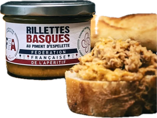Rillettes Basques au piment d’Espelette
