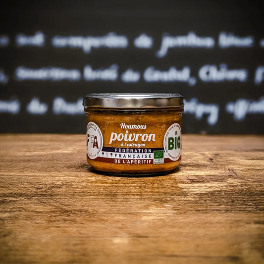 Houmous poivron à l’estragon BIO